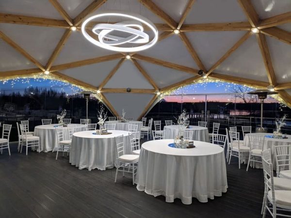 eventtelt i træ