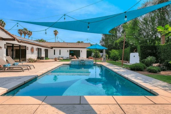 Swimmingpool markiser