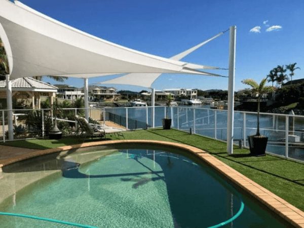 Swimmingpool markiser