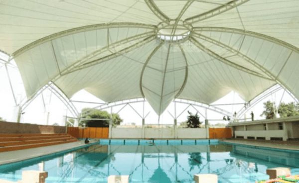 Swimmingpool markiser