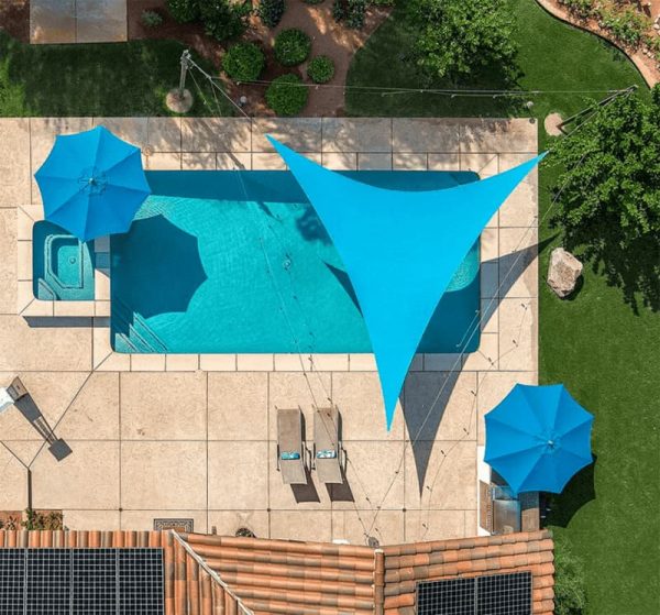 Swimmingpool markiser