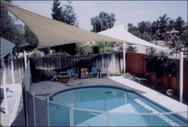 Swimmingpool markiser