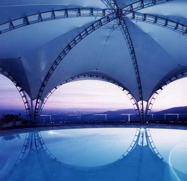 Swimmingpool markiser