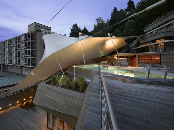 Swimmingpool markiser